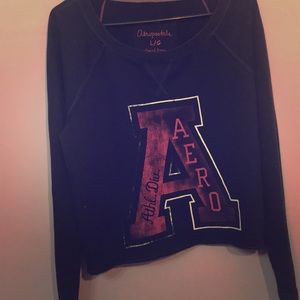 Cropped Aeropostale Sweatshirt